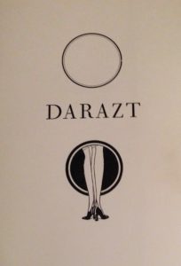 'DARAZT'表紙