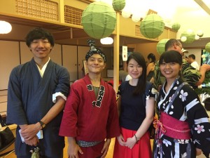 Hiroki, Kazuma, Yuka, Moyuko@Japan House, UIUC, March 2016