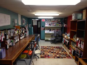 Zine Library @UCIMC, Urbana, August 2016