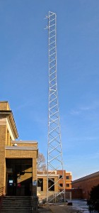100feet Tower of the WRFU-LP@UC-IMC, December 2012