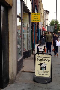 Housmans Bookshop @ London, Sept.11, 2015