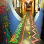 UCIMCの地下の廊下@March, 2012